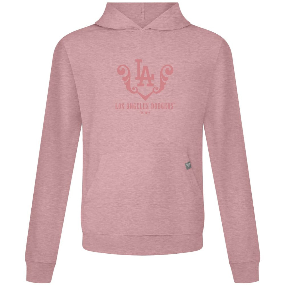 Los Angeles Dodgers Levelwear Bridal Rose Relay Pullover Hoodie Pink