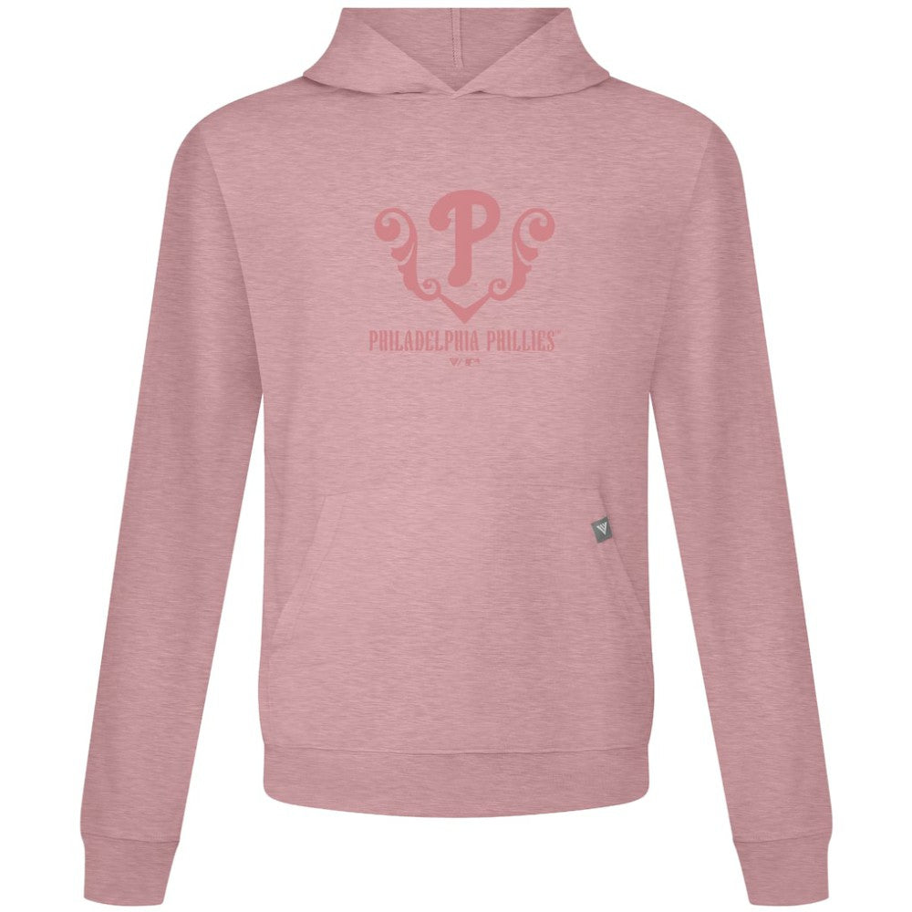 Philadelphia Phillies Levelwear Bridal Rose Relay Pullover Hoodie Pink