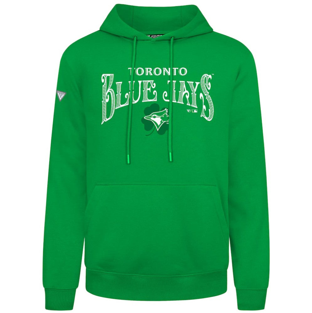 Toronto Blue Jays Levelwear St. Patrick's Day Podium Hoodie Green