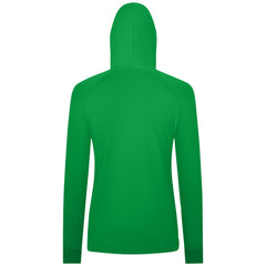 Cincinnati Reds Levelwear Women's St. Patrick's Day Slender Raglan Hoodie Green