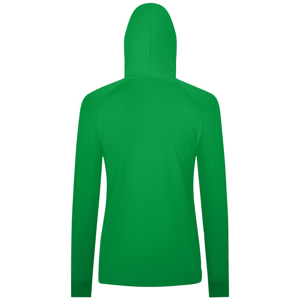 Los Angeles Angels Levelwear Women's St. Patrick's Day Slender Raglan Hoodie Green
