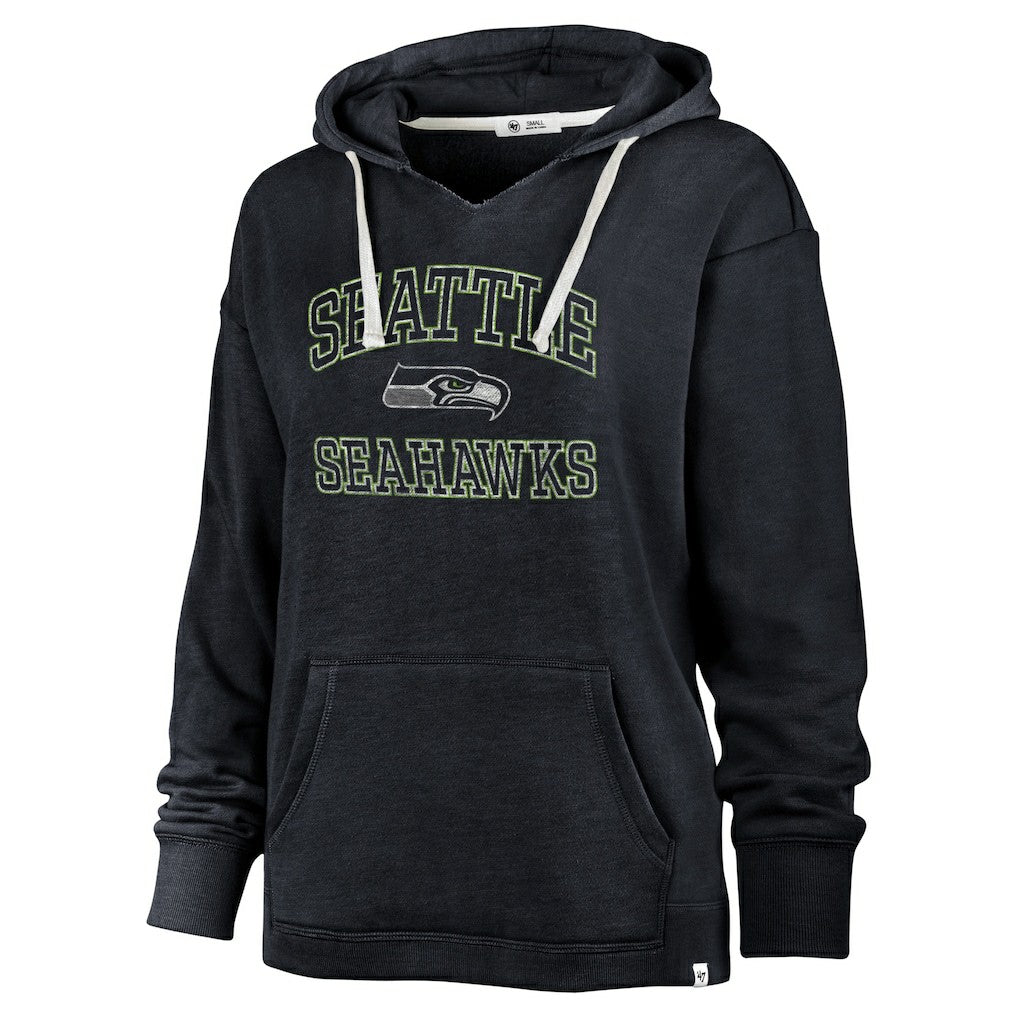 Seattle Seahawks '47 Women's Clarity Naomi Hoodie - Navy outlet