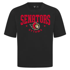 Ottawa Senators Levelwear Luxe Signature Knit T-Shirt - Black T-shirts