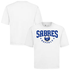 Buffalo Sabres Levelwear Luxe Signature Knit T-Shirt - White T-shirts