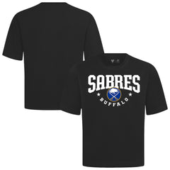 Buffalo Sabres Levelwear Luxe Signature Knit T-Shirt - Black T-shirts