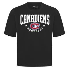 Montreal Canadiens Levelwear Luxe Signature Knit T-Shirt - Black T-shirts