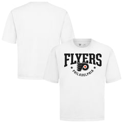 Philadelphia Flyers Levelwear Luxe Signature Knit T-Shirt - White T-shirts