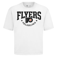 Philadelphia Flyers Levelwear Luxe Signature Knit T-Shirt - White T-shirts