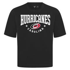 Carolina Hurricanes Levelwear Luxe Signature Knit T-Shirt - Black T-shirts