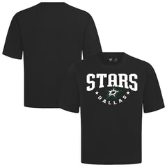 Dallas Stars Levelwear Luxe Signature Knit T-Shirt - Black T-shirts