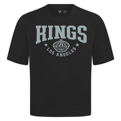 Los Angeles Kings Levelwear Luxe Signature Knit T-Shirt - Black T-shirts