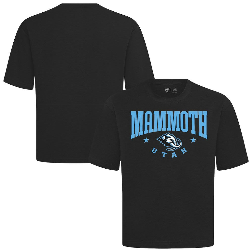 Utah Mammoth Levelwear Luxe Signature Knit T-Shirt - Black T-shirts