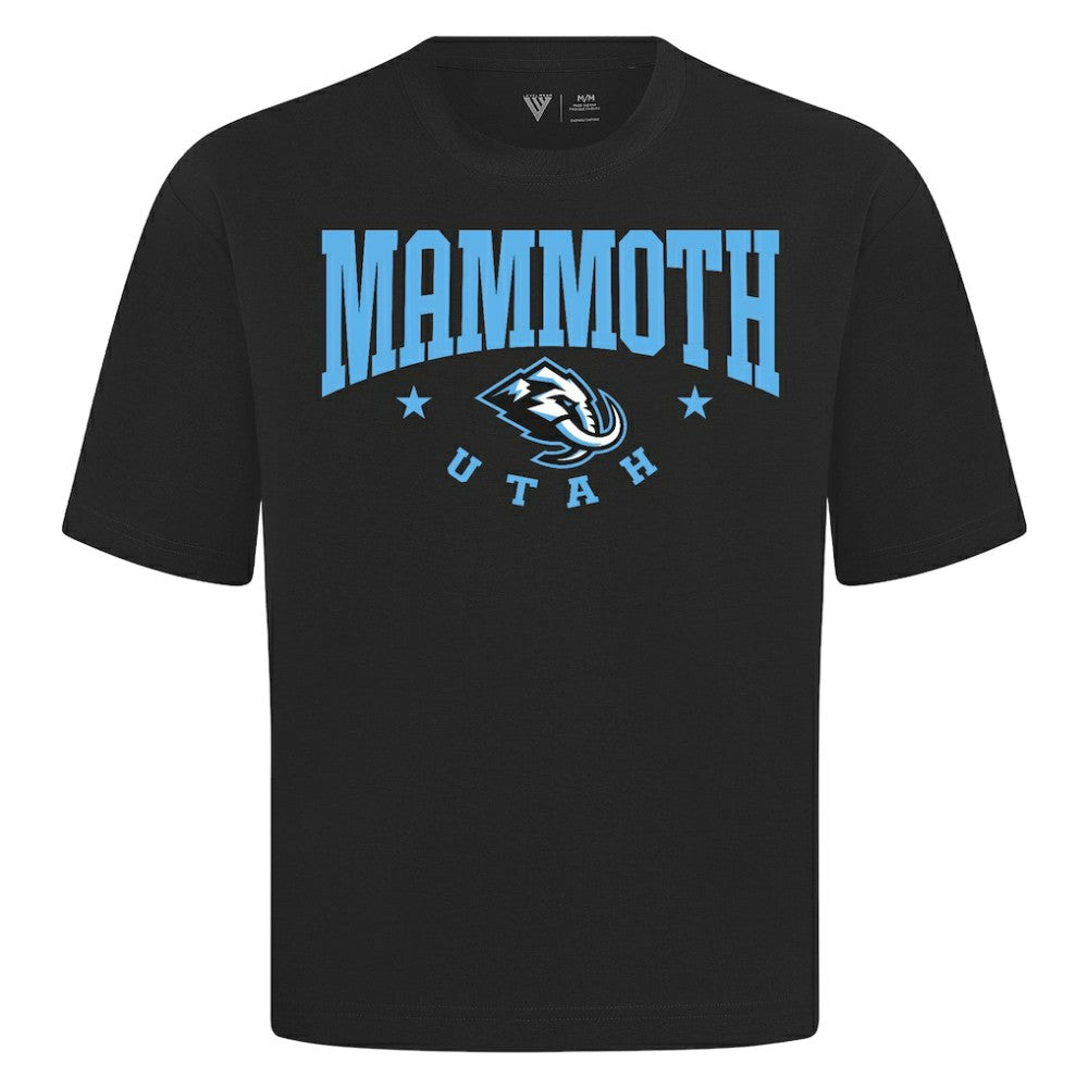 Utah Mammoth Levelwear Luxe Signature Knit T-Shirt - Black T-shirts