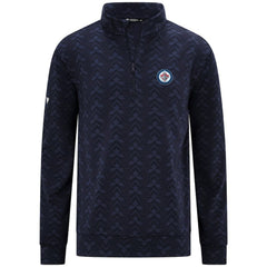Winnipeg Jets Levelwear Chameleon Quarter-Zip Sweatshirt - Navy Sweatshirts