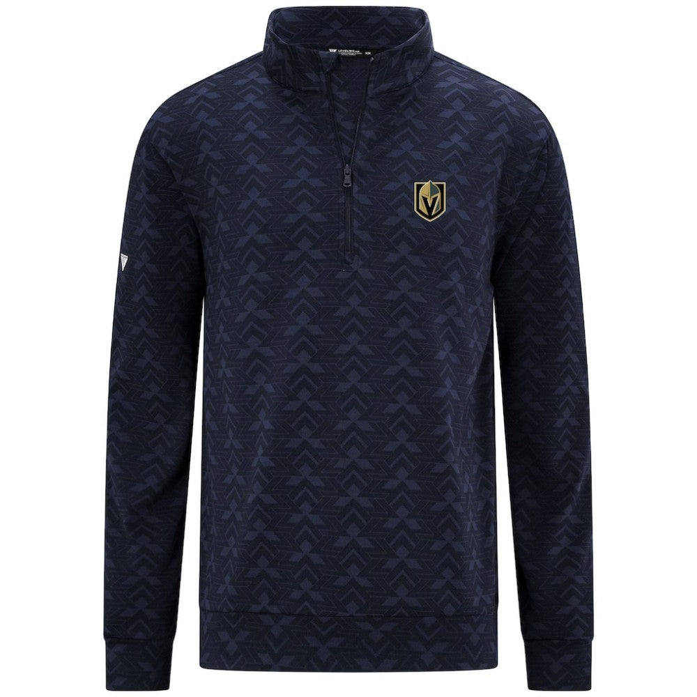 Vegas Golden Knights Levelwear Chameleon Quarter-Zip Sweatshirt - Navy Sweatshirts