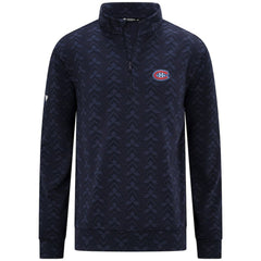 Montreal Canadiens Levelwear Chameleon Quarter-Zip Sweatshirt - Navy Sweatshirts