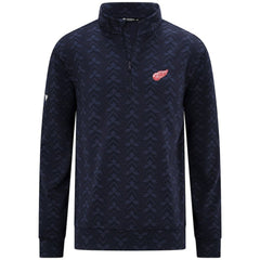 Detroit Red Wings Levelwear Chameleon Quarter-Zip Sweatshirt - Navy Sweatshirts