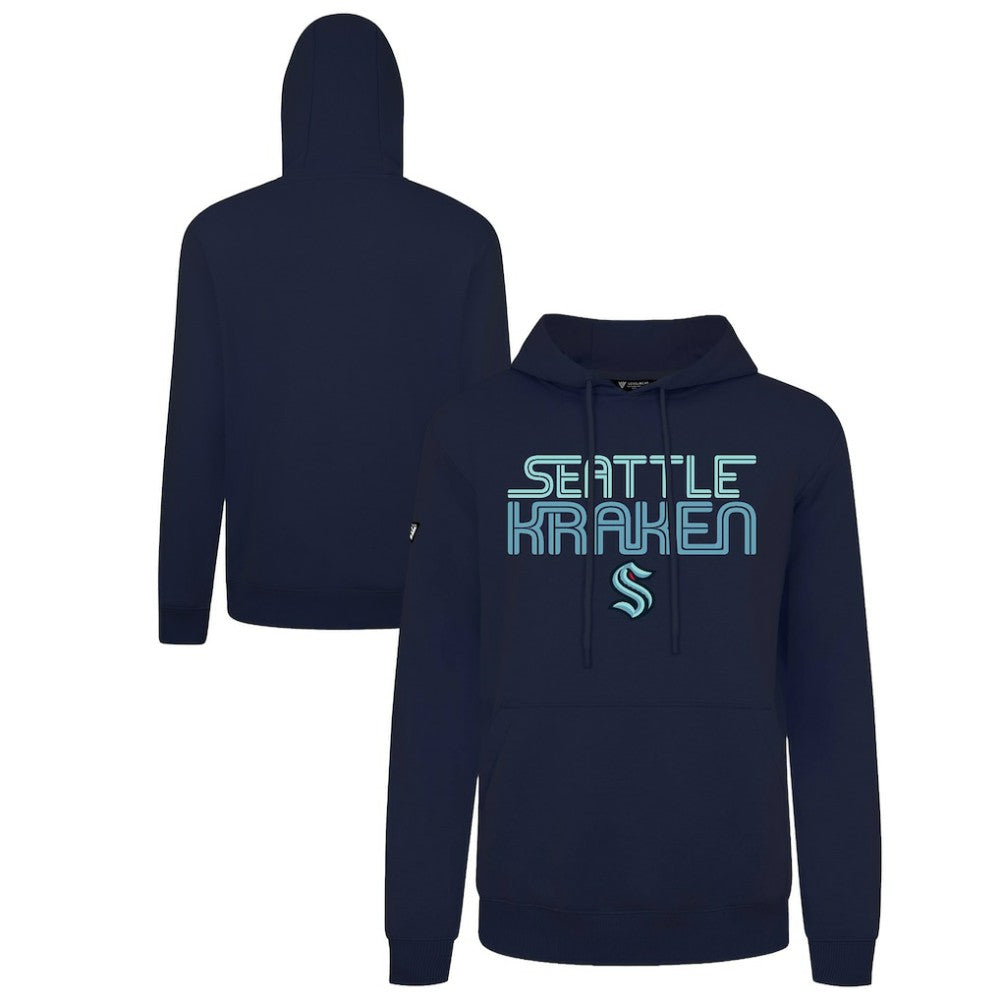 Seattle Kraken Levelwear Podium Lanes Hoodie - Deep Sea Blue Hoodies