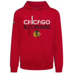 Chicago Blackhawks Levelwear Podium Lanes Hoodie - Red Hoodies