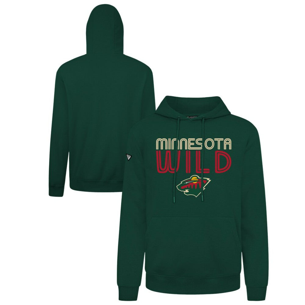 Minnesota Wild Levelwear Podium Lanes Hoodie - Green Hoodies