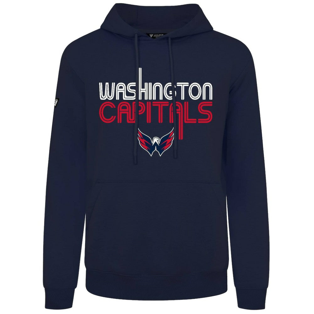 Washington Capitals Levelwear Podium Lanes Hoodie - Navy Hoodies