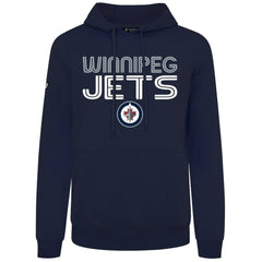 Winnipeg Jets Levelwear Podium Lanes Hoodie - Navy Hoodies