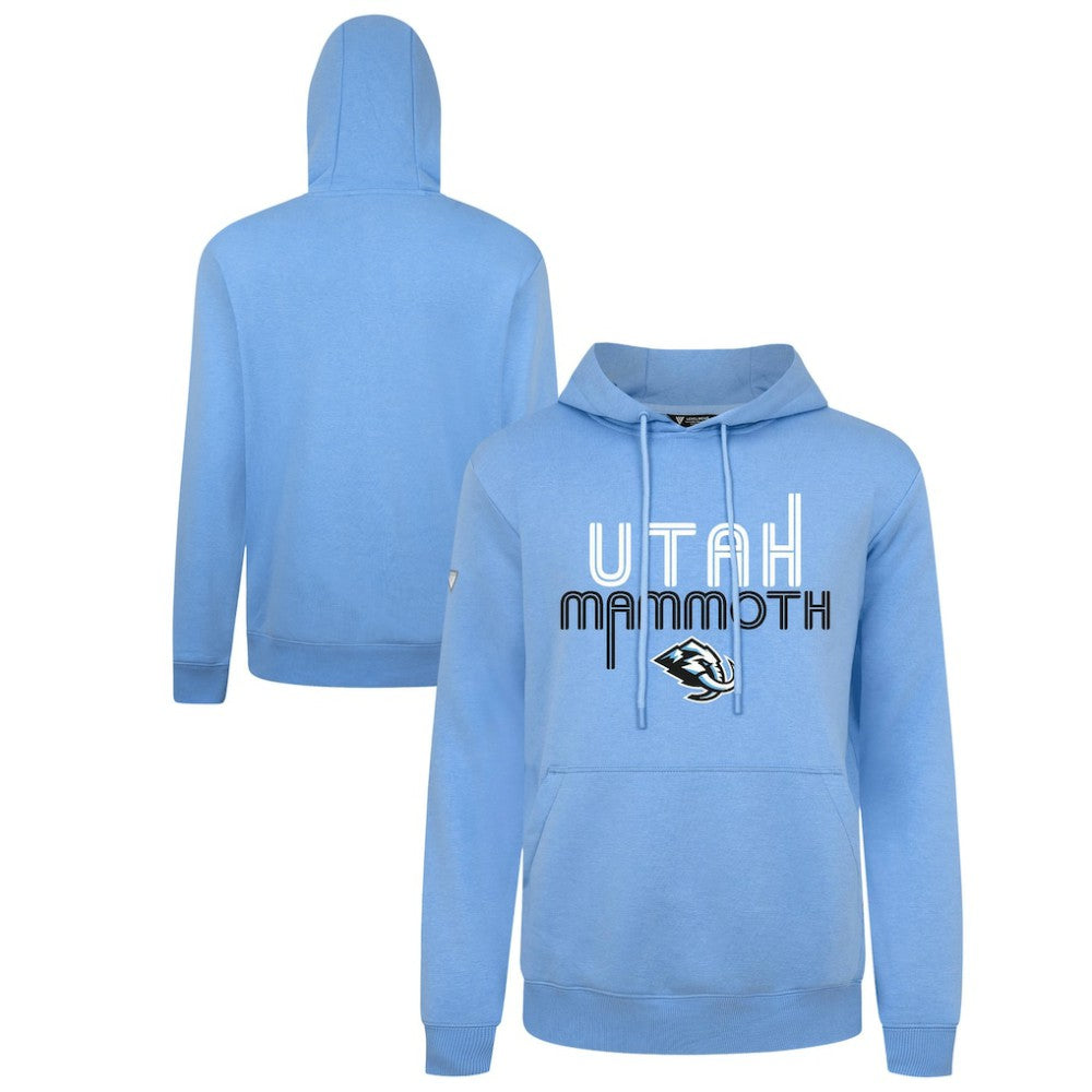 Utah Mammoth Levelwear Podium Lanes Hoodie - Light Blue Hoodies