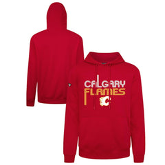 Calgary Flames Levelwear Podium Lanes Hoodie - Red Hoodies