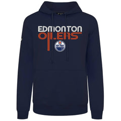 Edmonton Oilers Levelwear Podium Lanes Hoodie - Navy Hoodies