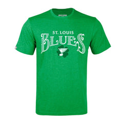 St. Louis Blues Levelwear St. Patrick's Day Richmond T-Shirt - Green T-shirts