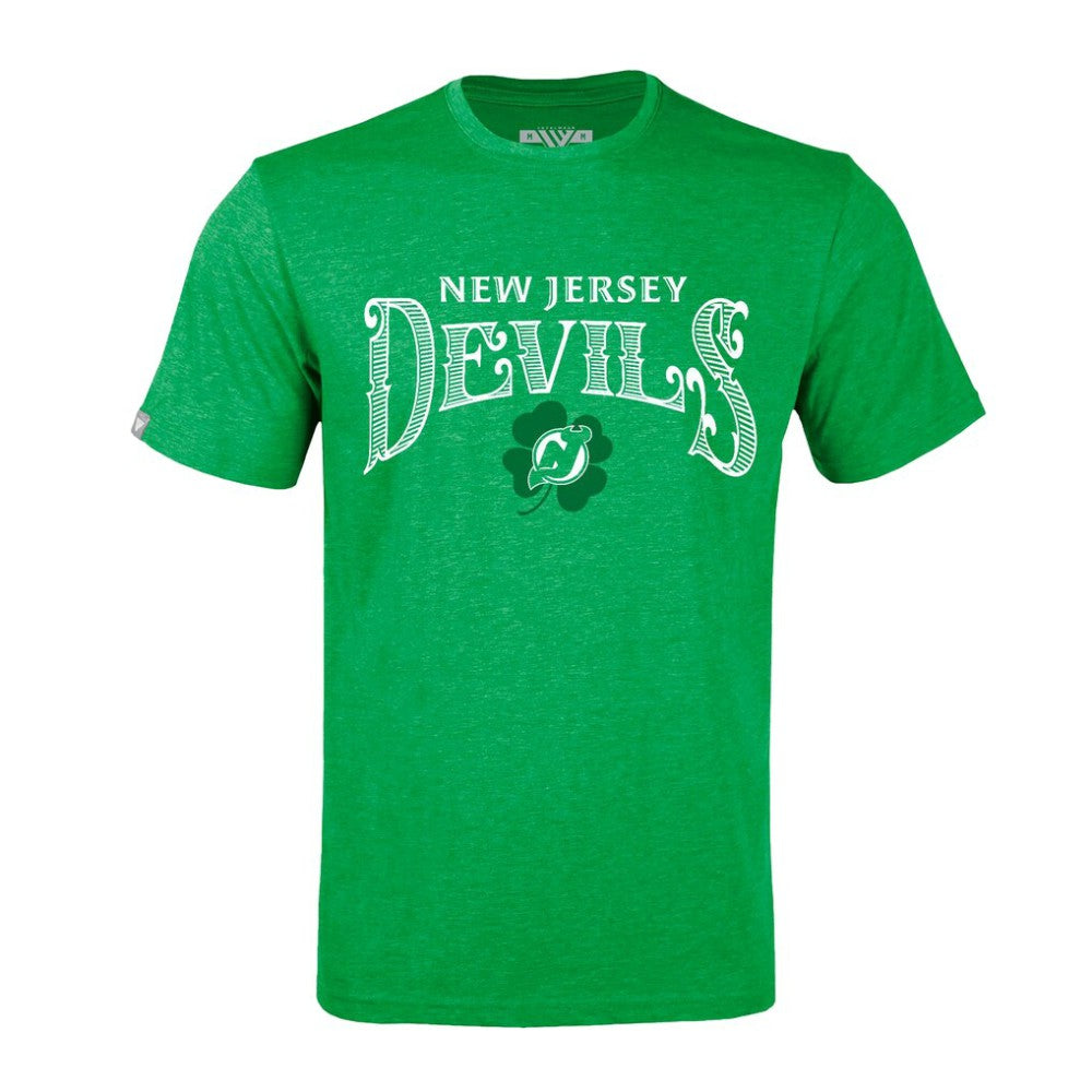 New Jersey Devils Levelwear St. Patrick's Day Richmond T-Shirt - Green T-shirts