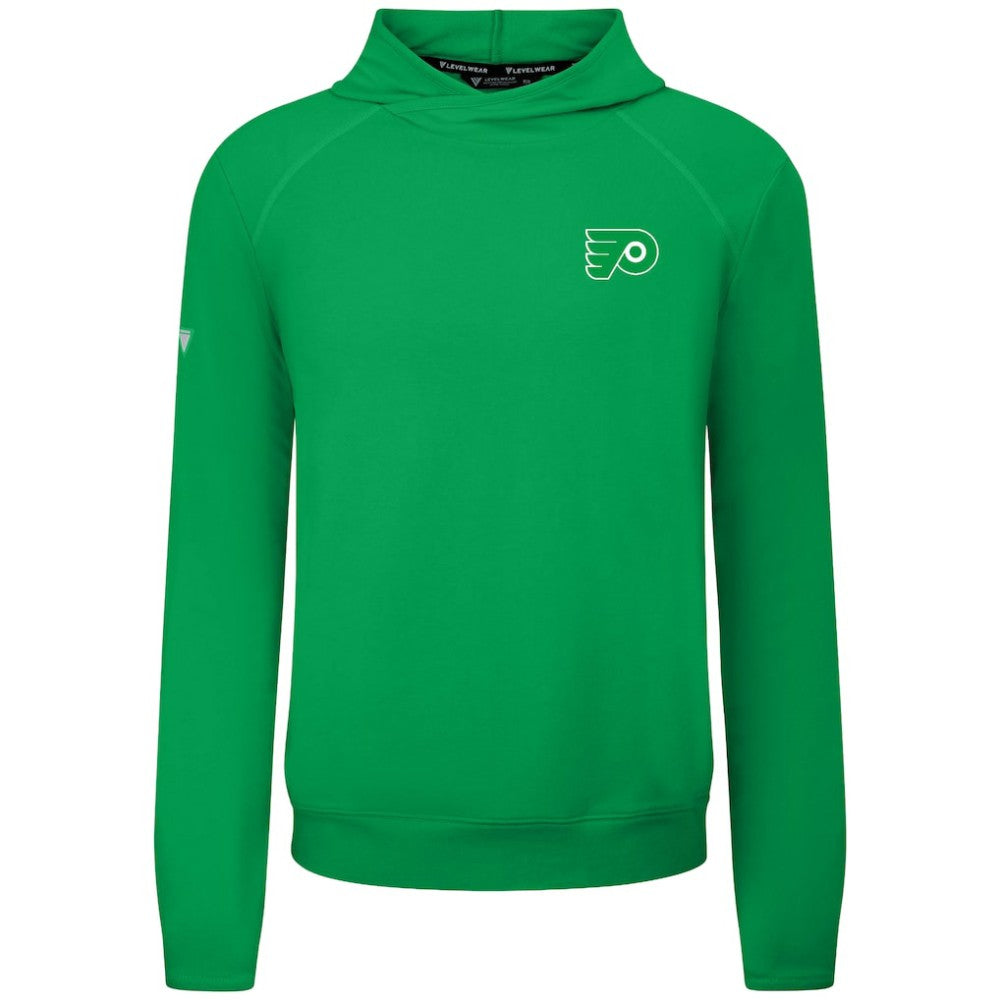 Philadelphia Flyers Levelwear St. Patrick's Day Mandate Tri-Blend Hoodie - Green Hoodies