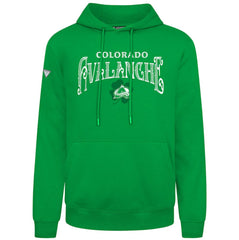Colorado Avalanche Levelwear St. Patrick's Day Podium Hoodie - Green Hoodies