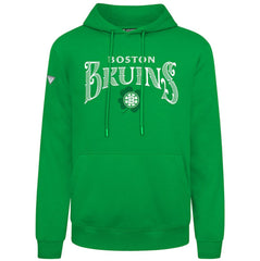 Boston Bruins Levelwear St. Patrick's Day Podium Hoodie - Green Hoodies