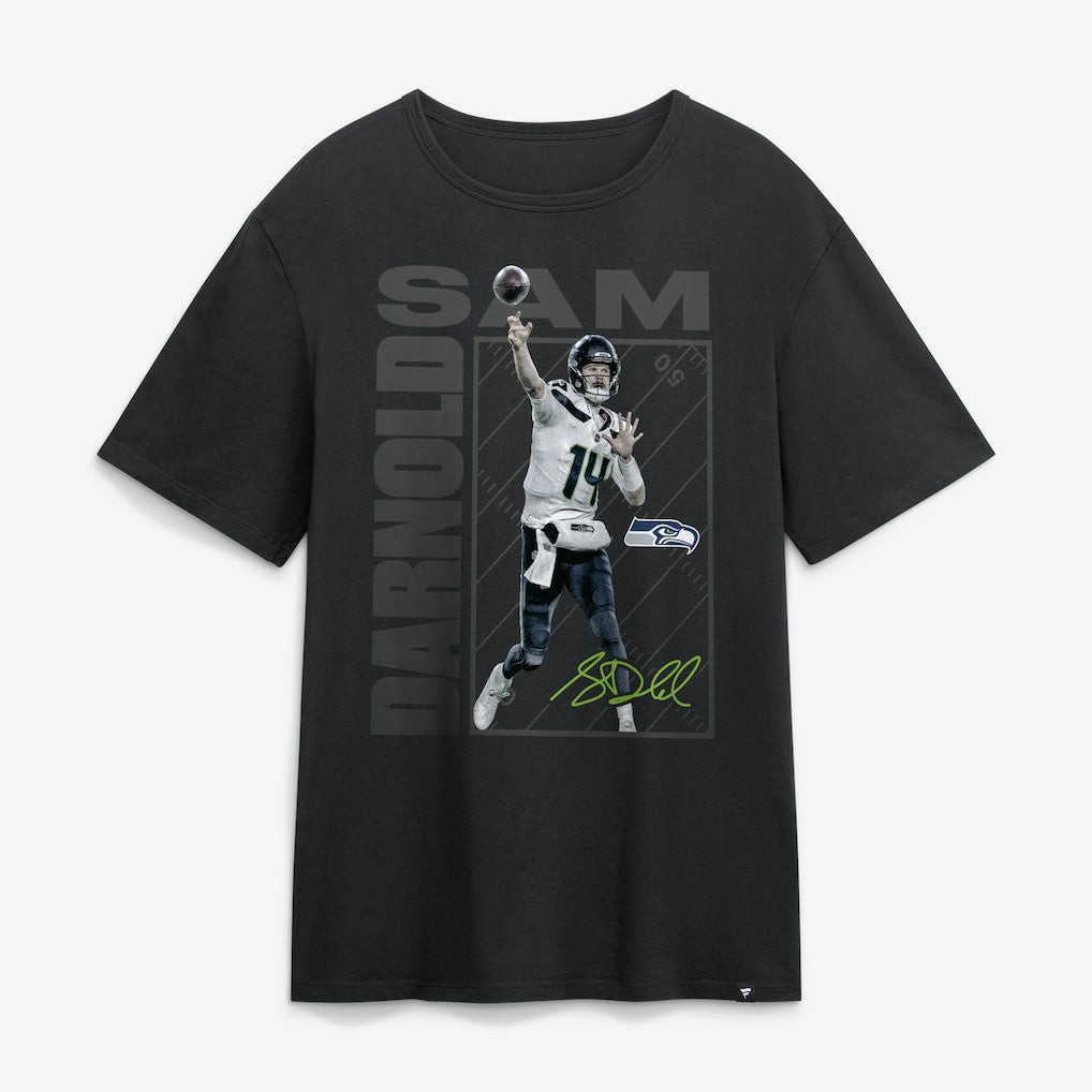 Sam Darnold Seattle Seahawks Tonal T-Shirt - Black discount
