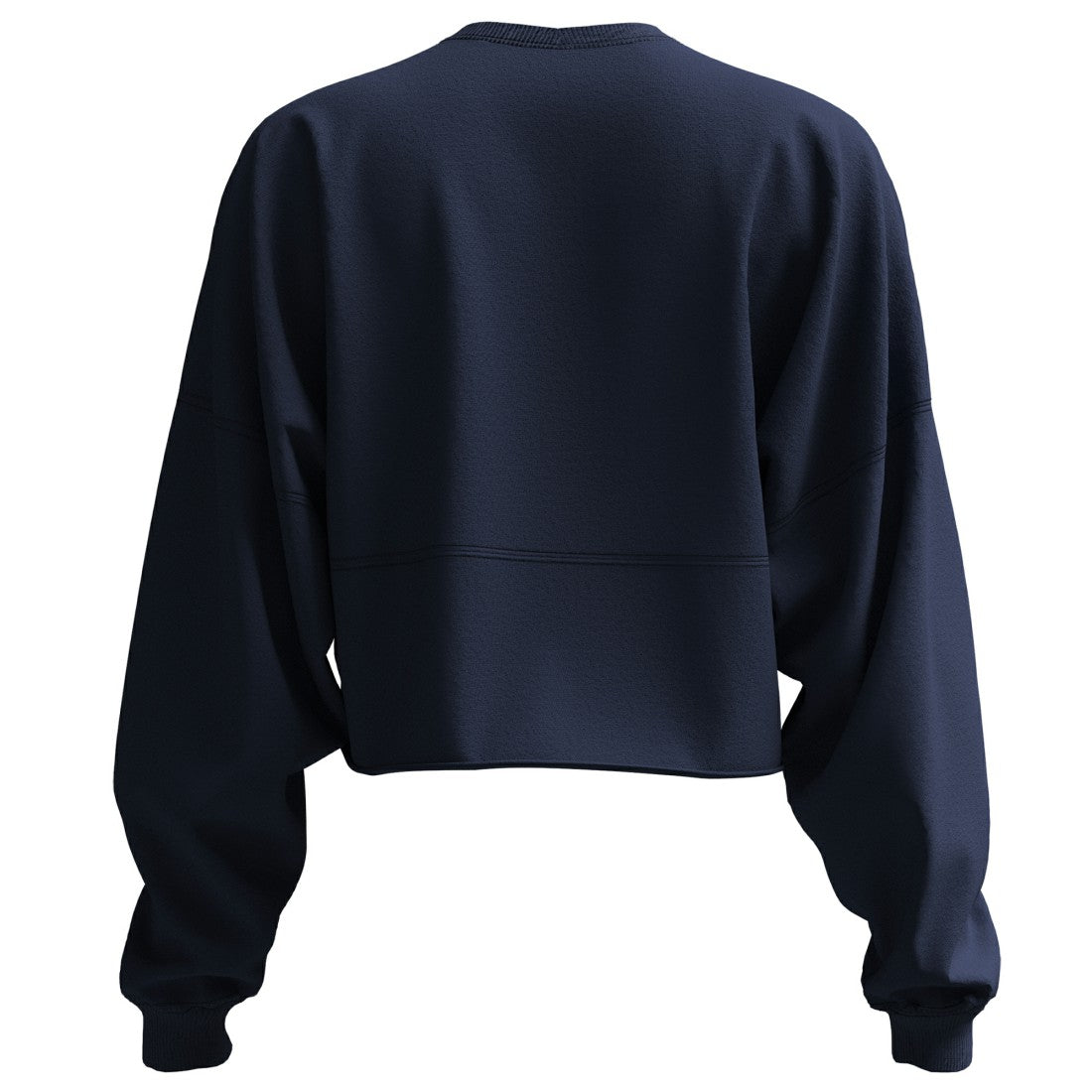 Seattle Seahawks Spirit Jersey Women's Super Bowl LX Champions Cropped Long Sleeve T-Shirt - College Navy sale