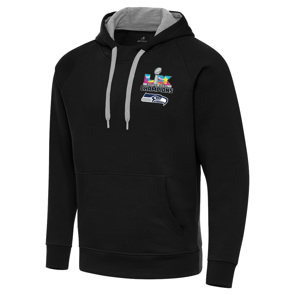 Seattle Seahawks Antigua Super Bowl LX Champions Victory Hoodie - Black online