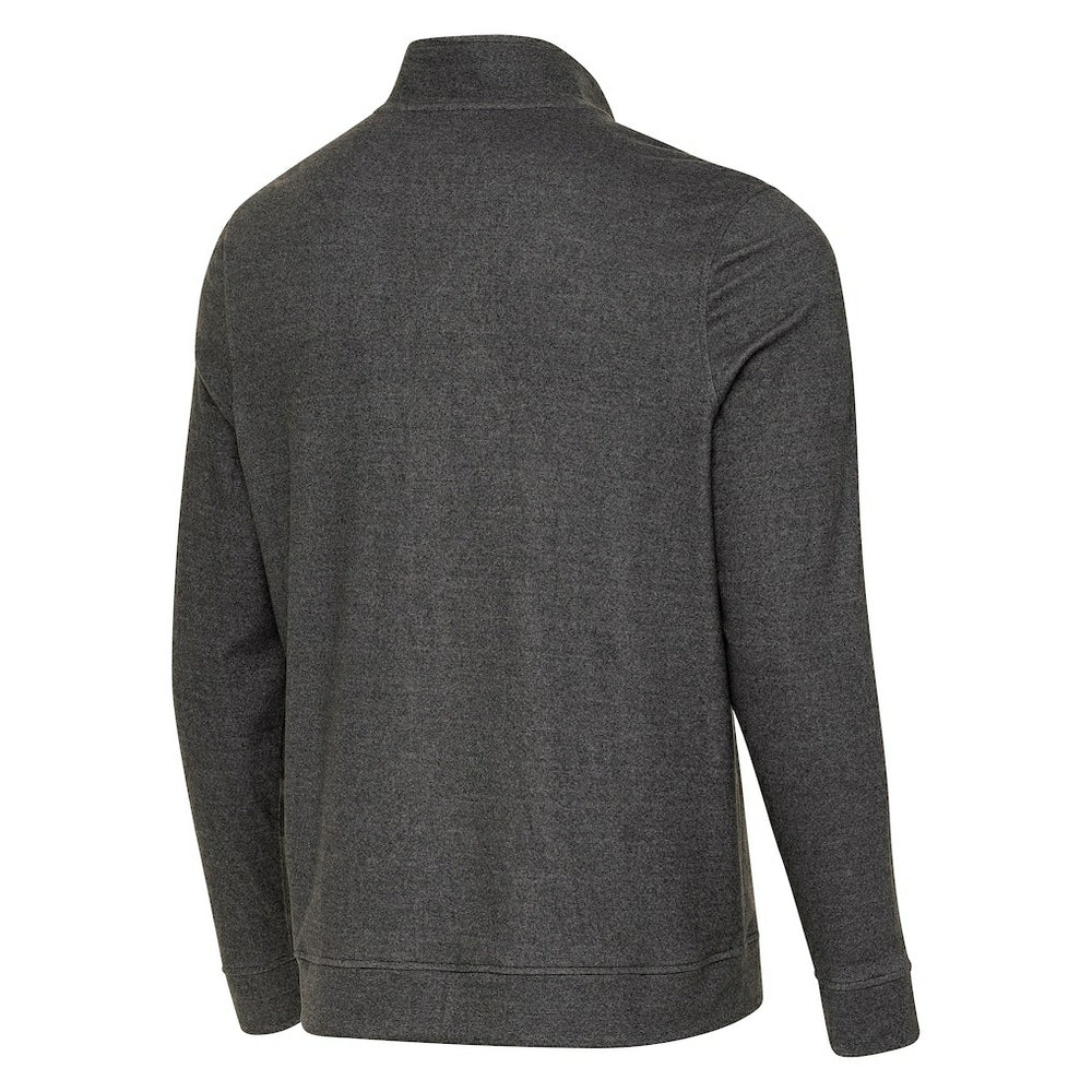 Seattle Seahawks Antigua Super Bowl LX Champions Subtle Quarter-Zip Pullover - Black on sale