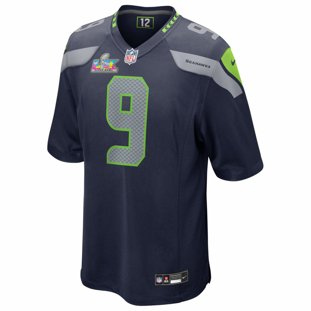 Kenneth Walker III Seattle Seahawks Super Bowl LX Patch Game Jersey - College Navy discount