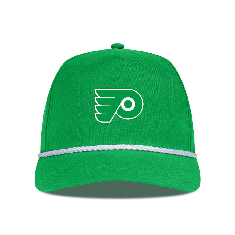 Philadelphia Flyers Levelwear St. Patrick's Day Gambit Rope Adjustable Hat - Kelly Green Hats