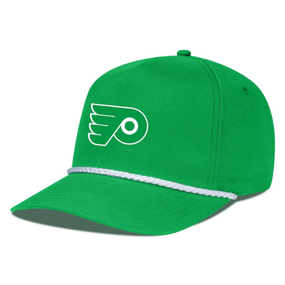 Philadelphia Flyers Levelwear St. Patrick's Day Gambit Rope Adjustable Hat - Kelly Green Hats