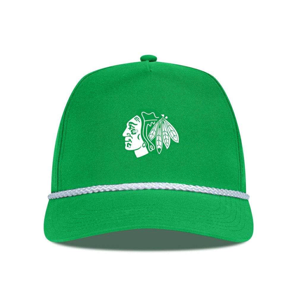 Chicago Blackhawks Levelwear St. Patrick's Day Gambit Rope Adjustable Hat - Kelly Green Hats