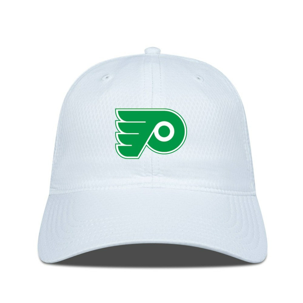 Philadelphia Flyers Levelwear Matrix Patch Adjustable Hat - White Hats