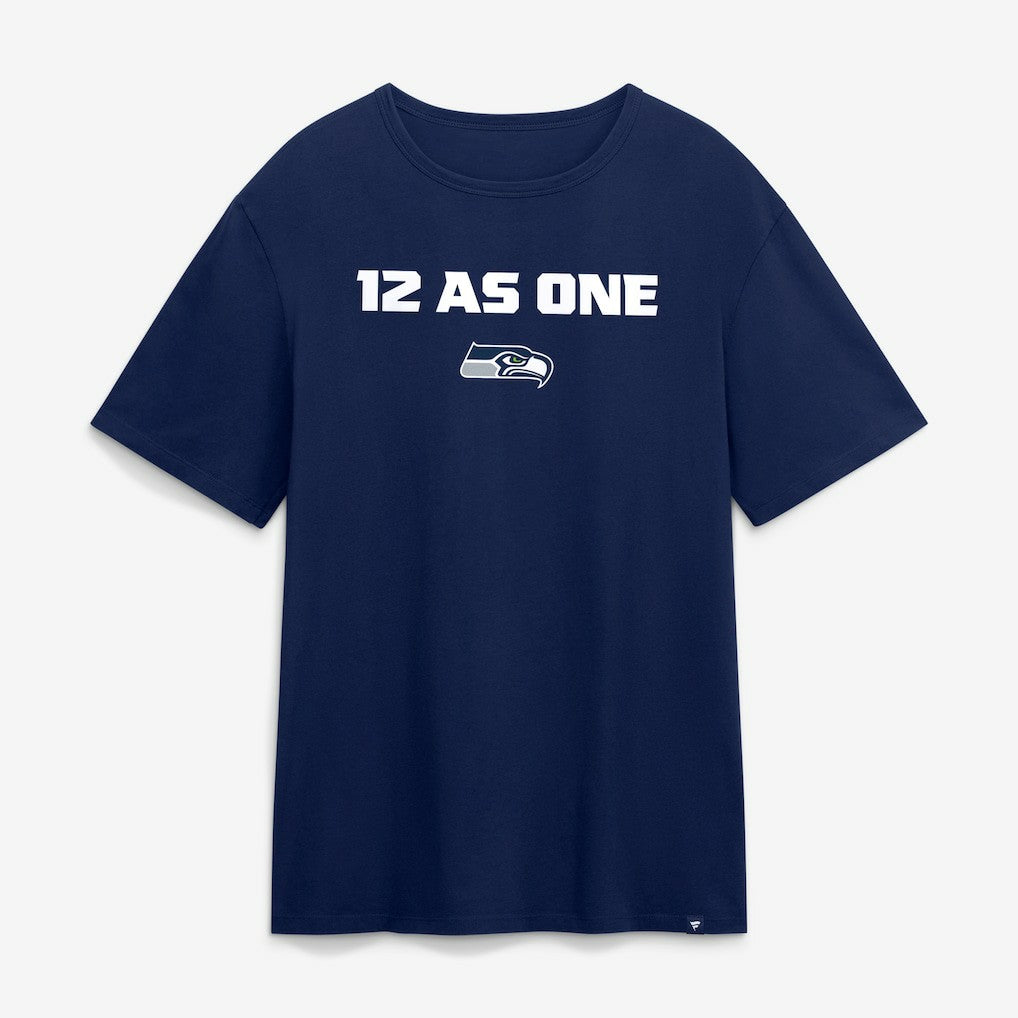 Seattle Seahawks Super Bowl LX 12 as One T-Shirt - College Navy outlet