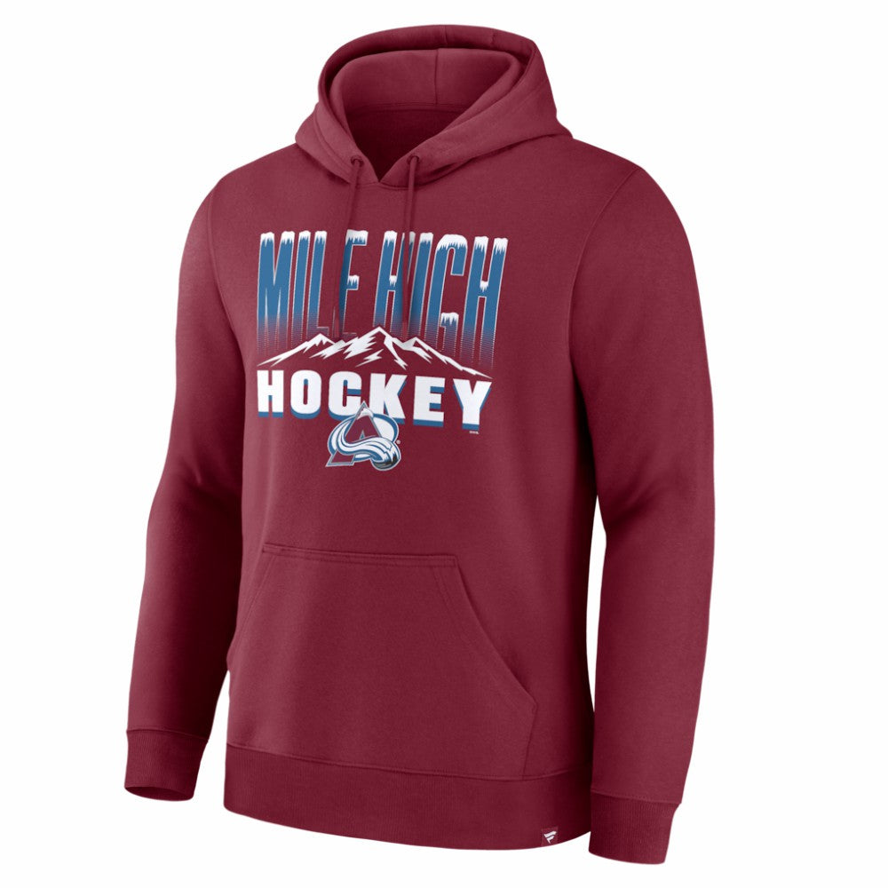 Colorado Avalanche Hometown Graphic Hoodie - Burgundy Hoodies