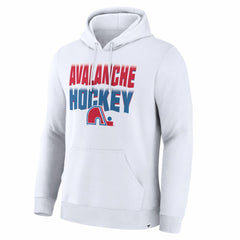 Colorado Avalanche Hometown Graphic Hoodie - White Hoodies