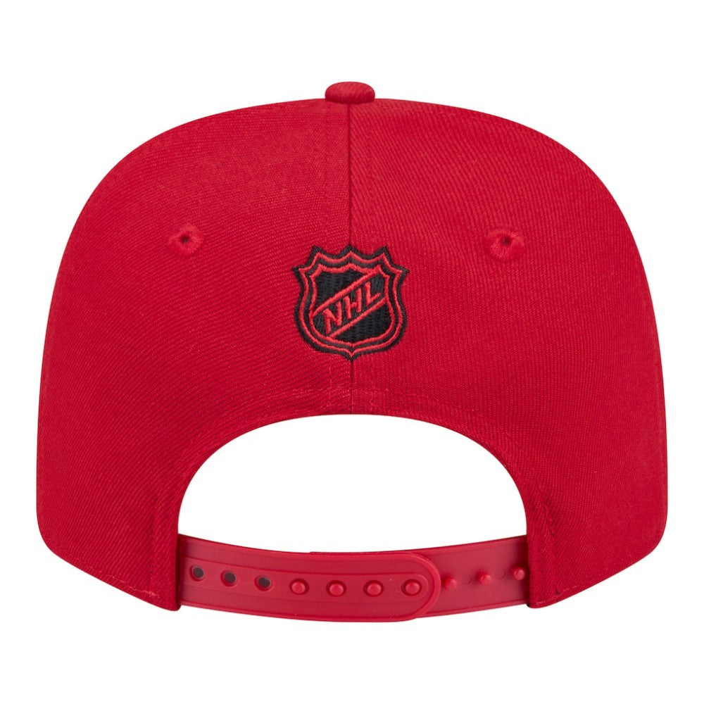 Carolina Hurricanes New Era 9SEVENTY Adjustable Hat - Red Hats