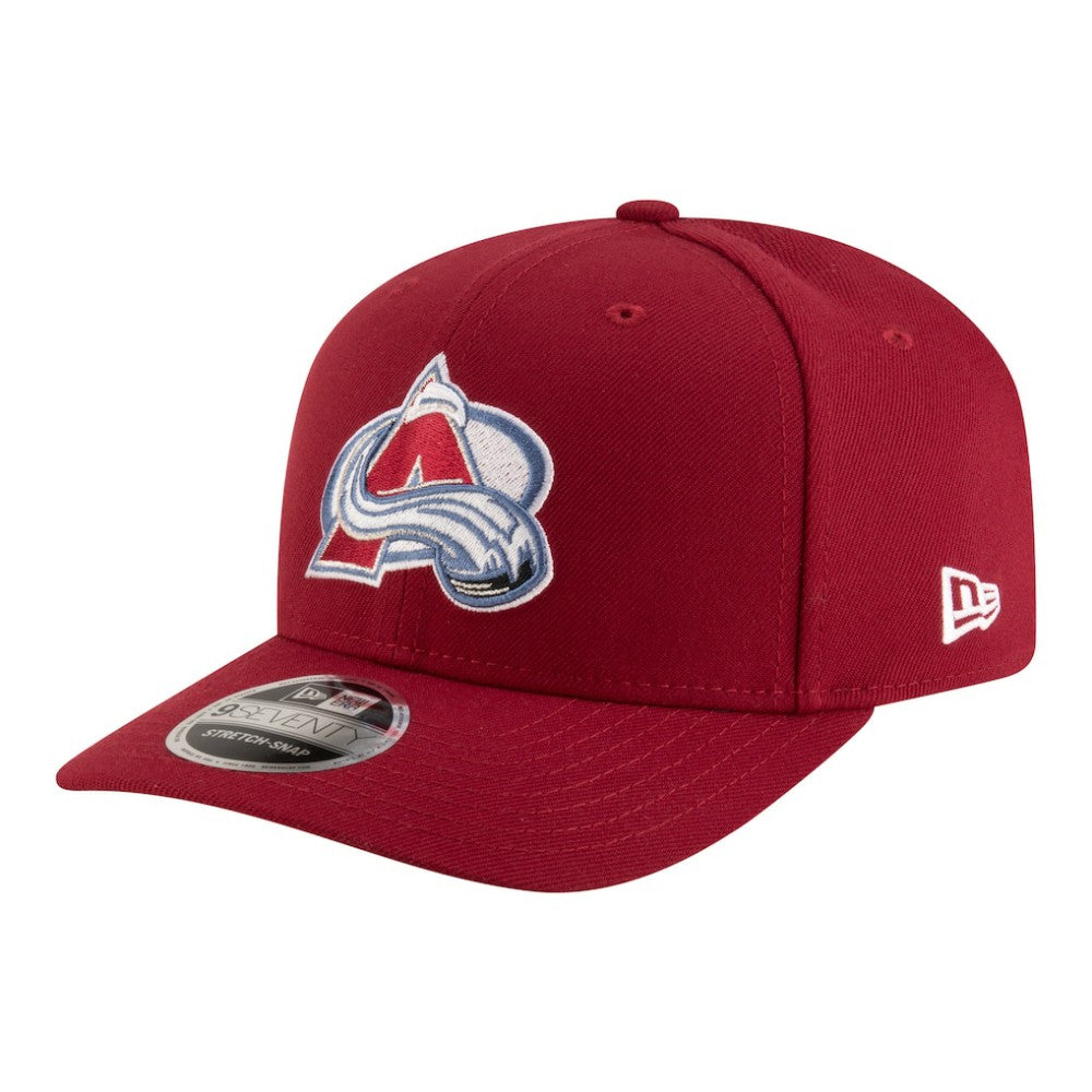 Colorado Avalanche New Era 9SEVENTY Adjustable Hat - Burgundy Hats