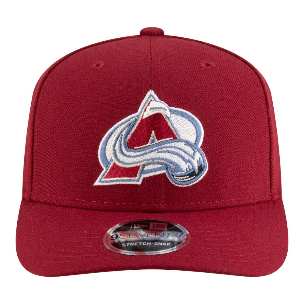 Colorado Avalanche New Era 9SEVENTY Adjustable Hat - Burgundy Hats