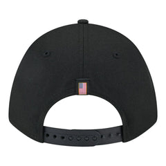 Buffalo Sabres New Era Game Day Stealth Flag 9FORTY A-Frame Adjustable Hat - Black Hats